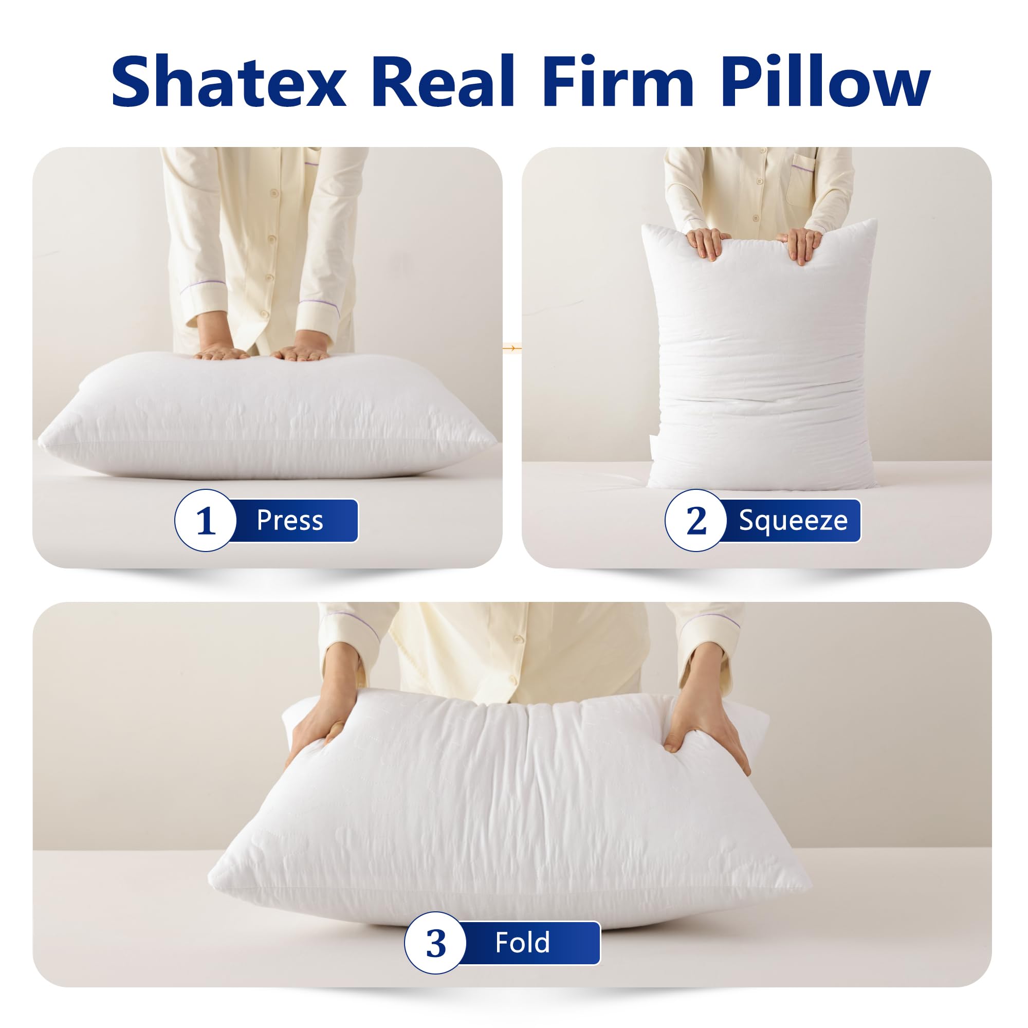 Shatex 'Real' Firm Pillow