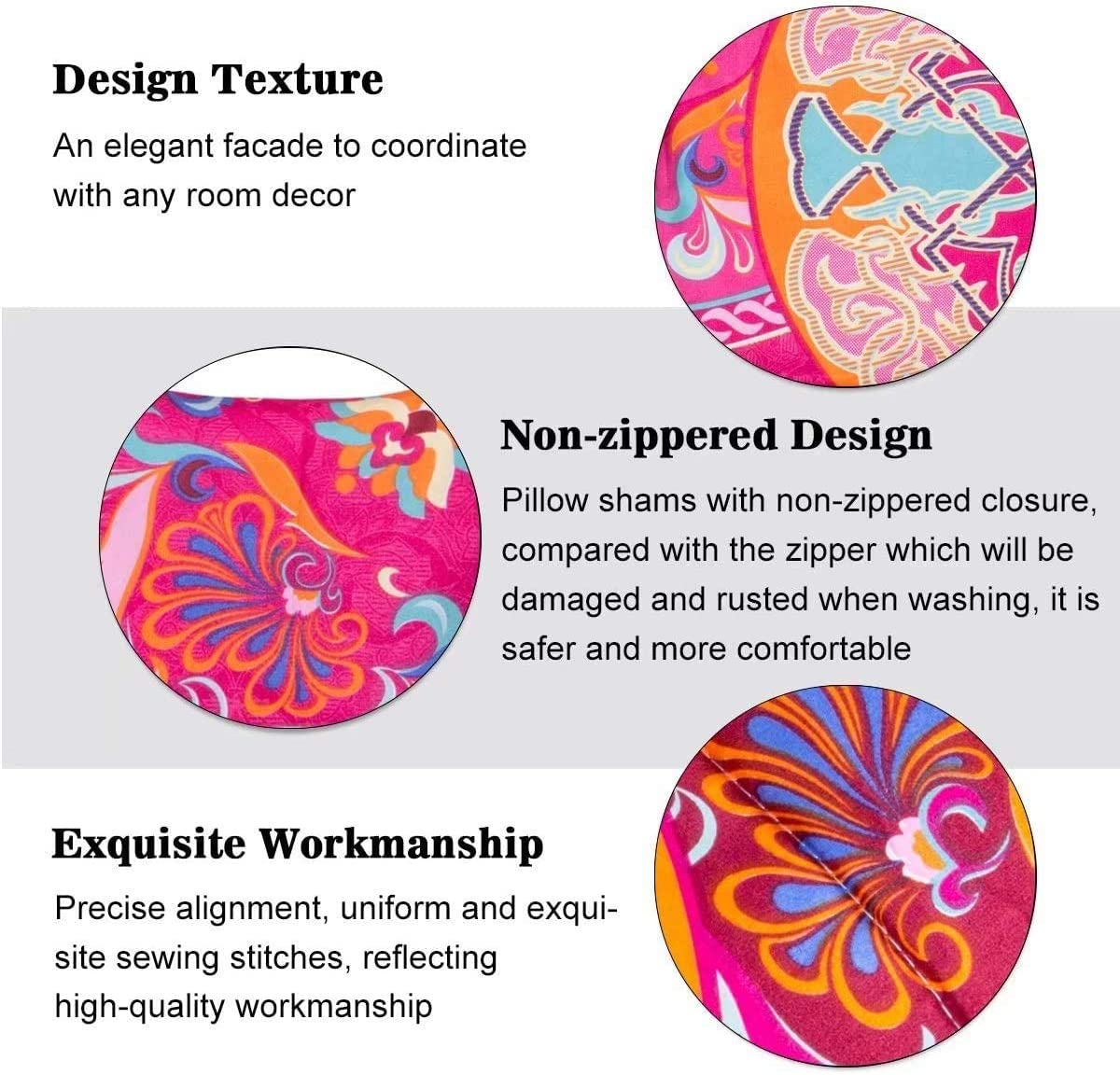 Shatex Comforter Set 3 Piece Comforter Bedding Set- All Season Bedding Comforter Set, Ultra Soft Polyester Elegant Boho Bedding Comforters