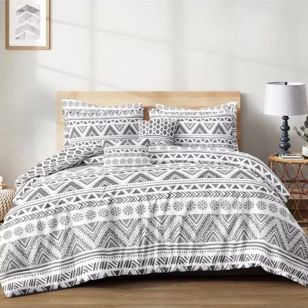 Shatex Striped Comforter Set – Ultra Soft 100% Microfiber Polyester – Elegant Taste Comforter