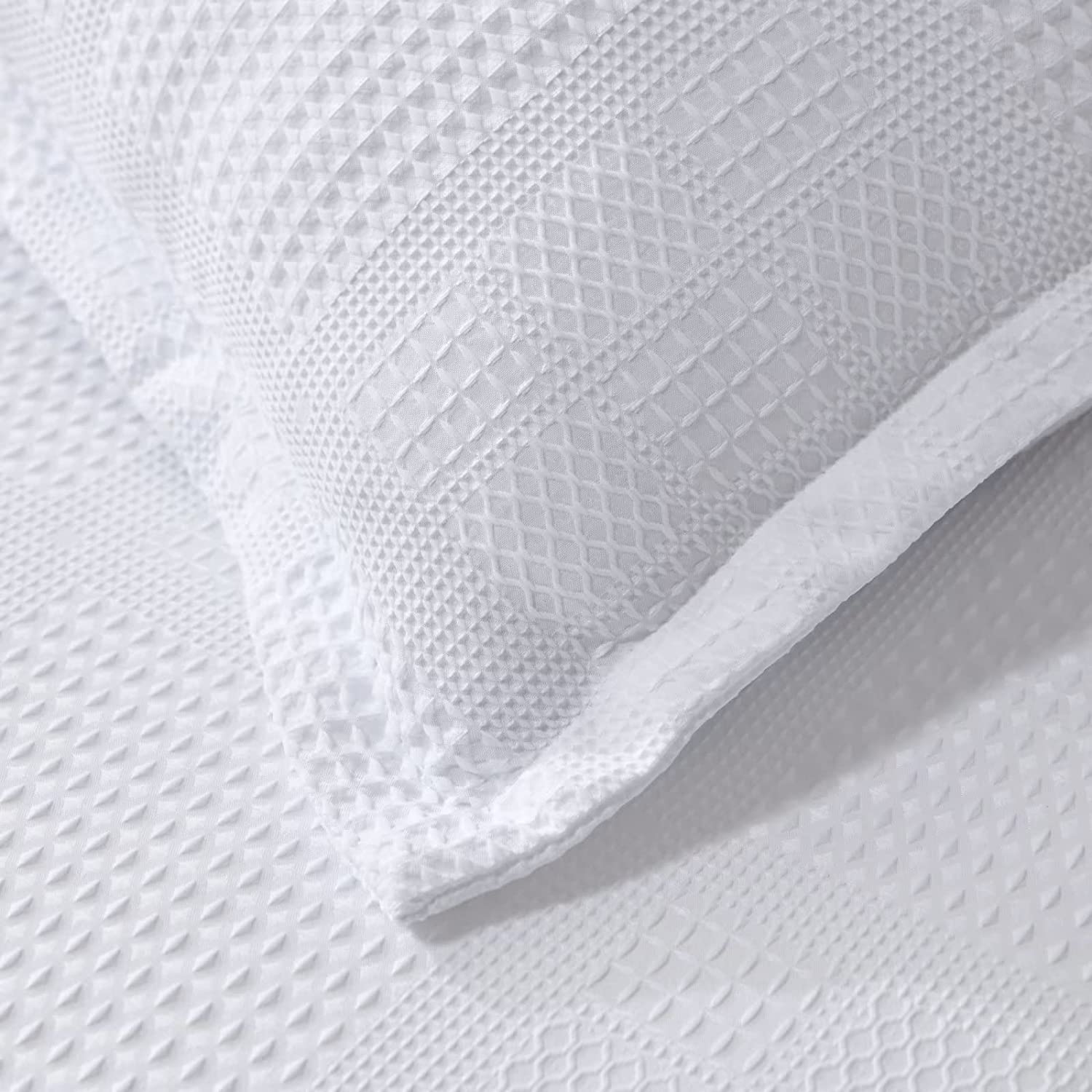 Shatex Comforter Bedding Set- All Season Bedding Comforter Set, Ultra Soft Polyester Bedding Comforters-Waffle…