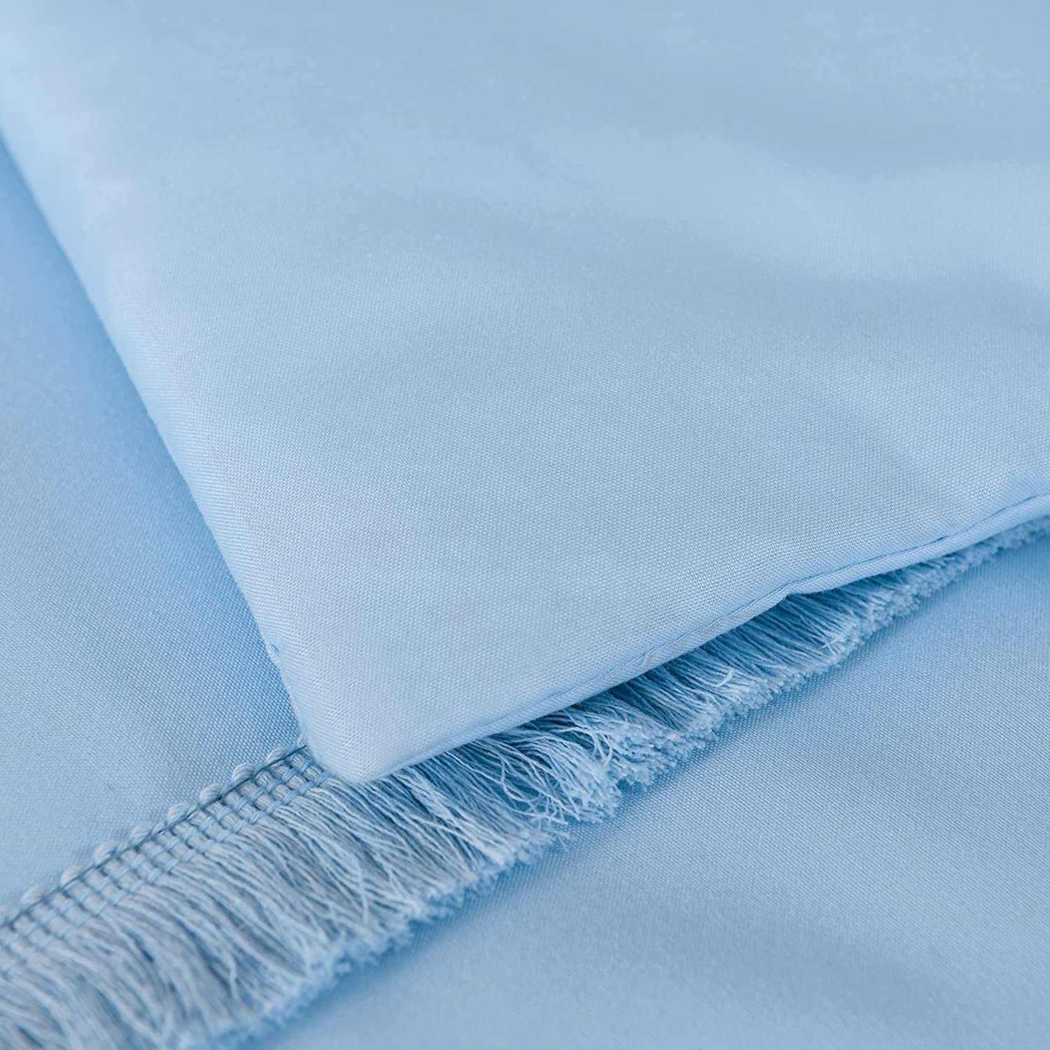 Shatex 2 Piece Twin Comforter Bedding Set- All Season Bedding Comforter Set, Ultra Soft Polyester Bedding Comforters-Three Tassels, Blue