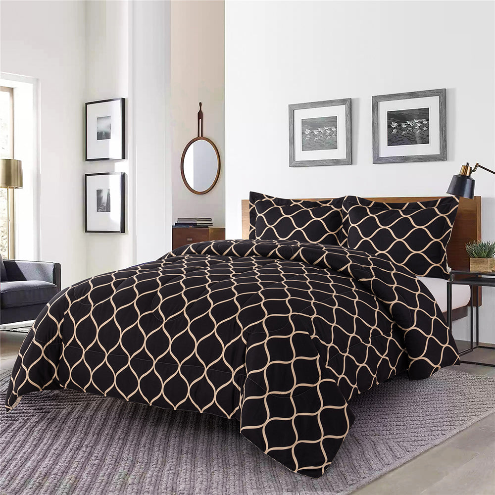 Shatex Comforter Sets– Ultra Soft 100% Microfiber Polyester – Ouni Comforter