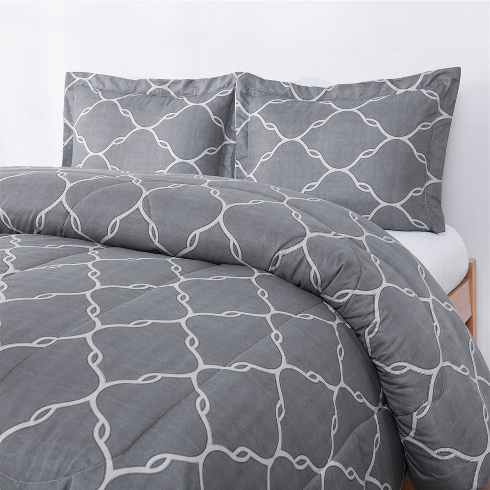 Shatex Comforter Sets - Ultra Soft 100% Microfiber Polyester – Victoria Y Comforter