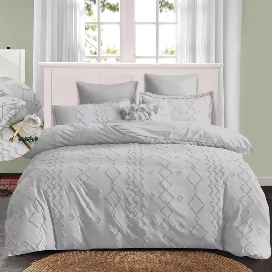 Shatex Comforter 3 Piece All Season Bedding - Ultra Soft 100% Microfiber Polyester -Comforter with 2 Pillow Shams…