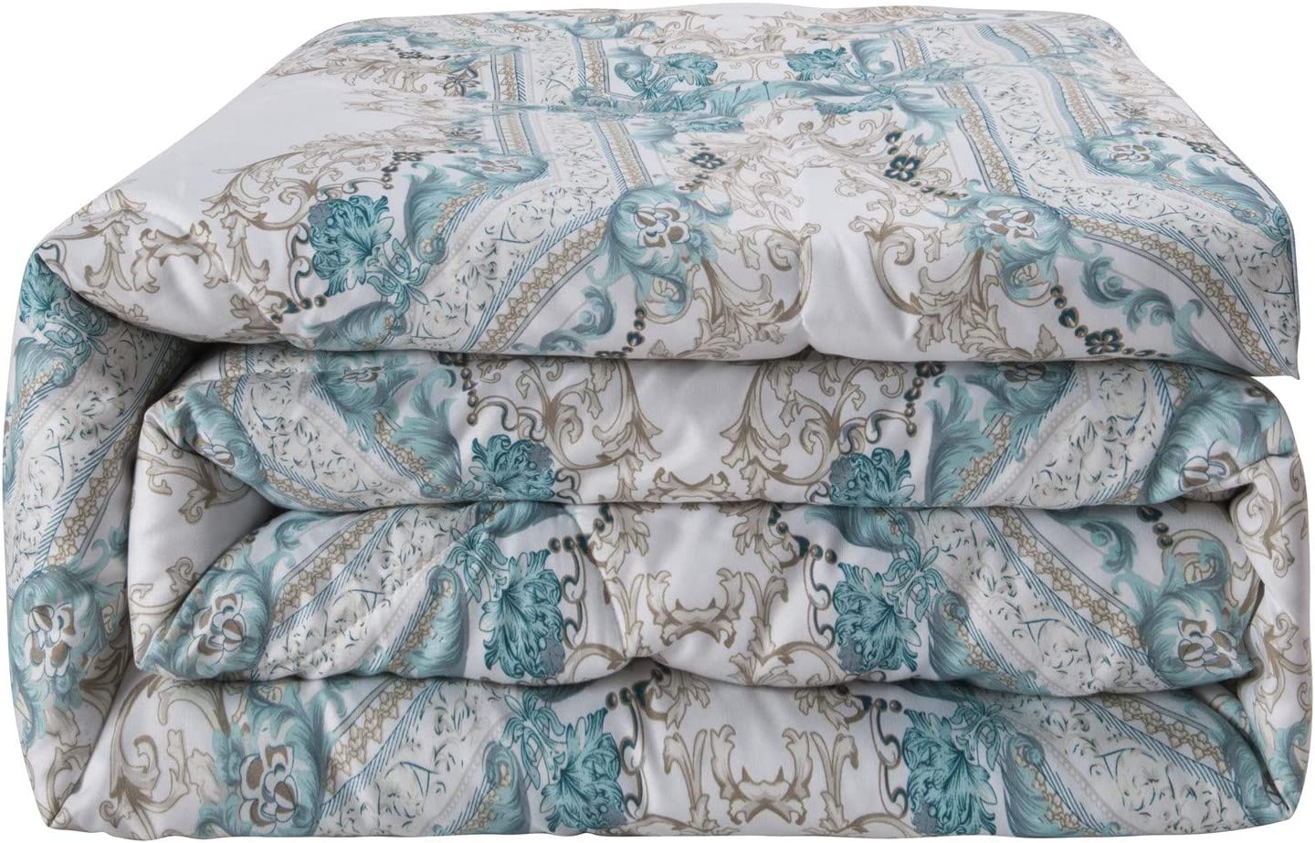 Shatex Bedding Comforter Sets 2 Pieces All Season Bedding Twin Bed Comforter Set –Ultra Soft 100% Microfiber Polyester Blue Textured Comforter with 1 Pillow Sham