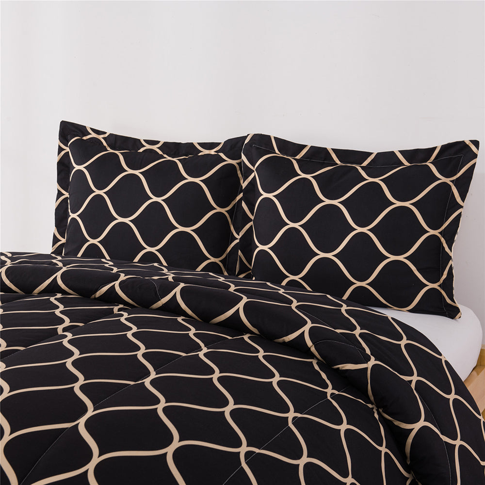 Shatex Comforter Sets– Ultra Soft 100% Microfiber Polyester – Ouni Comforter